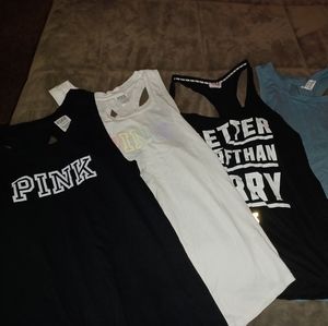 VS Pink tanks
